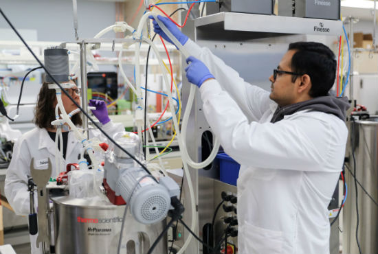 AskBio bioreactor in RTP